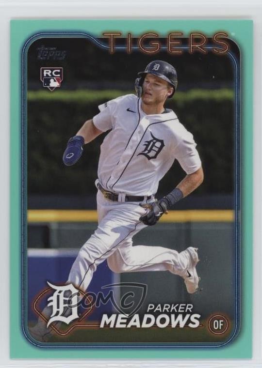 2024 Topps Series 2 Aqua Parker Meadows #516 0tk7