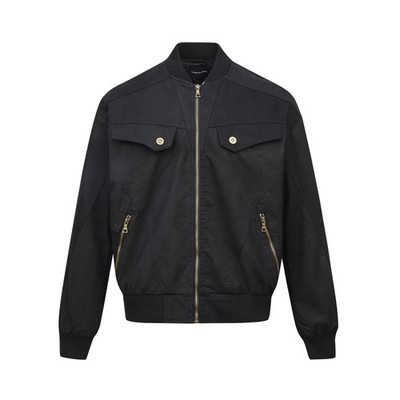 Men's Women's Vintage Retro Spring Autumn Jackets Coats Baseball Clothes Zipper