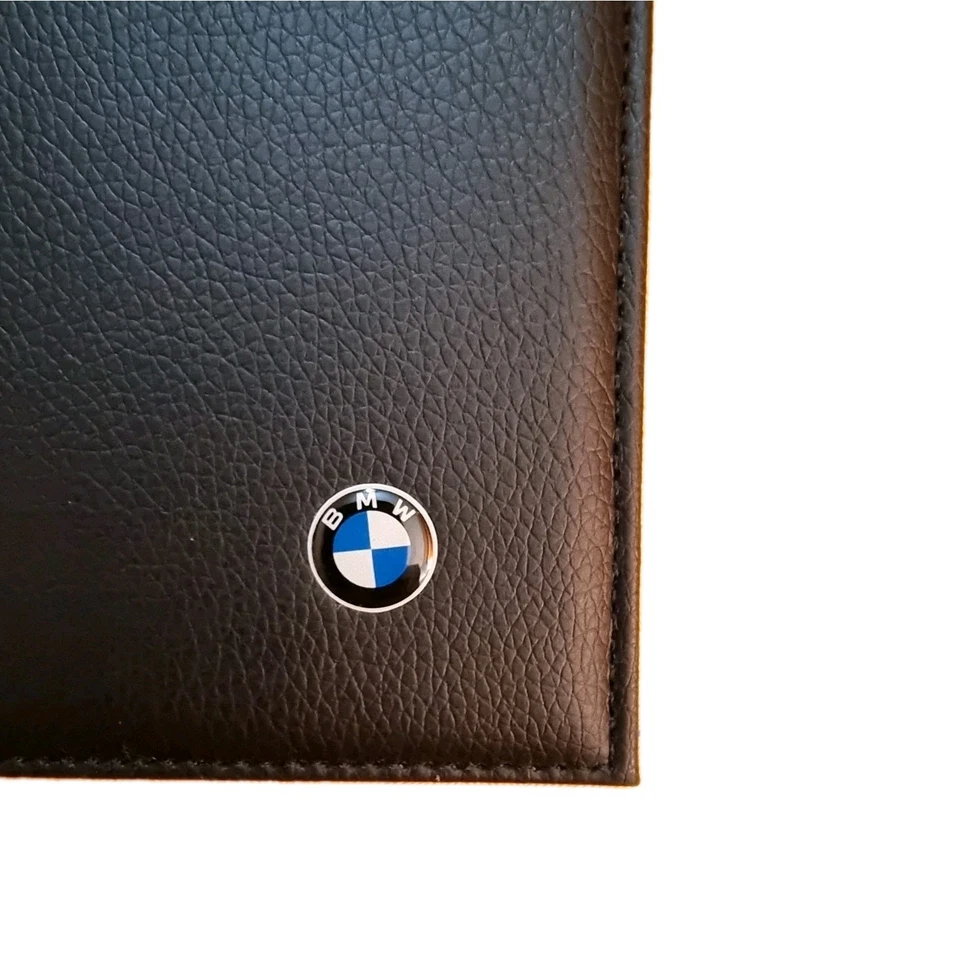 Portadocumenti libretto di circolazione in pelle BMW ORIGINALE  - Immagine 2 di 4
