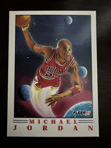 Fleer 1991-92 Michael Jordan Pro Vision #2 Chicago Bulls NBA Basketball Card