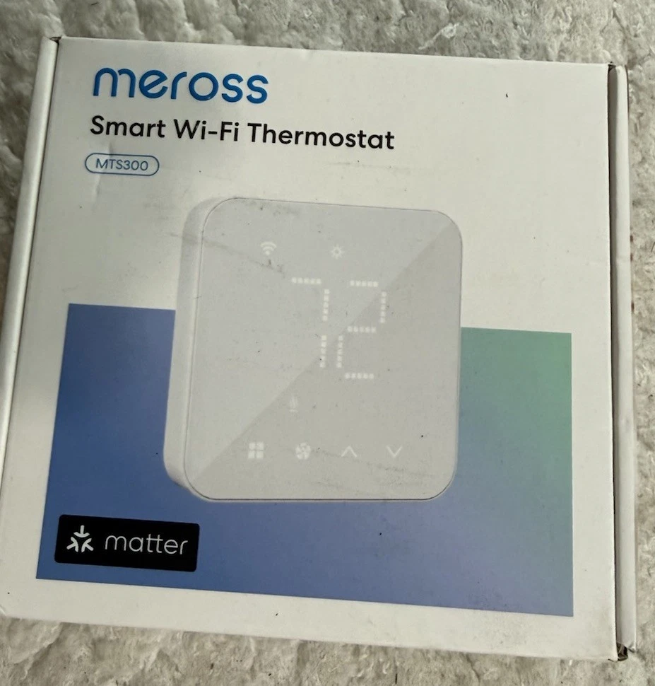 meross Smart Thermostat MTS300 Works w/ Apple Homekit / Google Home / Alexa etc.