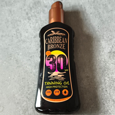 Caribbean Bronze Tanning Oil LSF 30, UVA/UVB, vegan, Öl-Formulierung