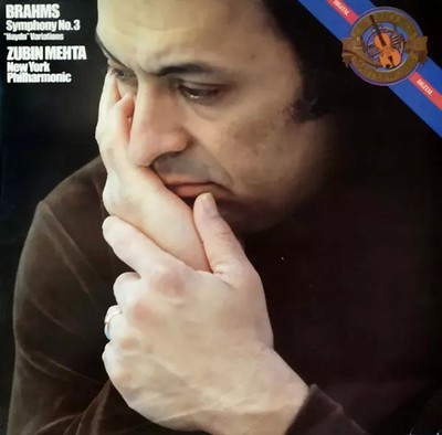 Brahms Sinfonie Nr. 3, "Haydn" Variationen, Zubin Mehta, Johannes Brahm