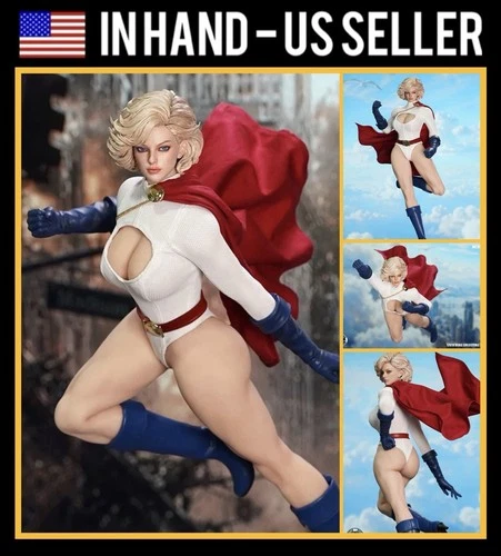PreOrder - 1/6 Power Girl Cosplay Figure Super Duck SET096 - US Seller - product listing photo