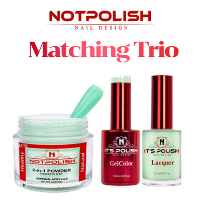 NotPolish Trio Matching Gel, Lacquer, Dip - M series *Pick Any*