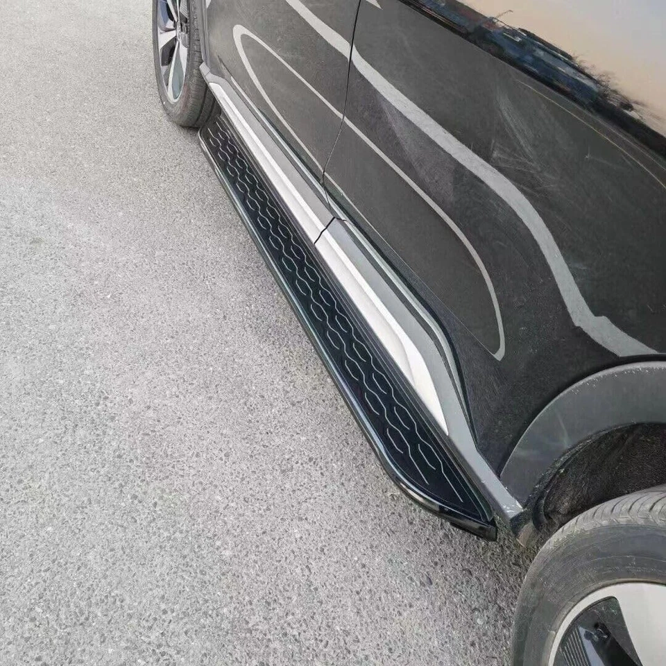 Barra Nerf estribo lateral 2 piezas apta para Porsche Macan 2014-2024 2025 Foto 3 de 4