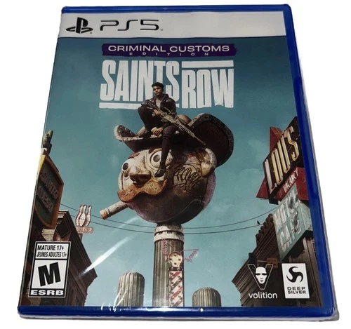 SAINTS ROW : Criminal Customs Edition - PlayStation 5 | PS5 | Brand New Sealed!