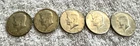 Kennedy Half Dollars  twenty (20) Coin Lot.  40% Silver Coins