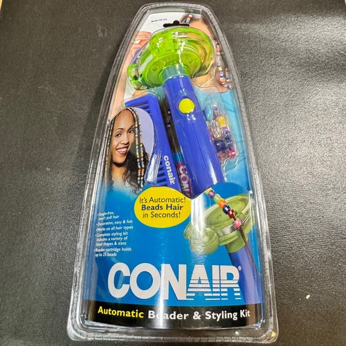 CONAIR Quick Bead Automatic Hair Beader & Styling Kit #AB1CS Auto Bead SEALED
