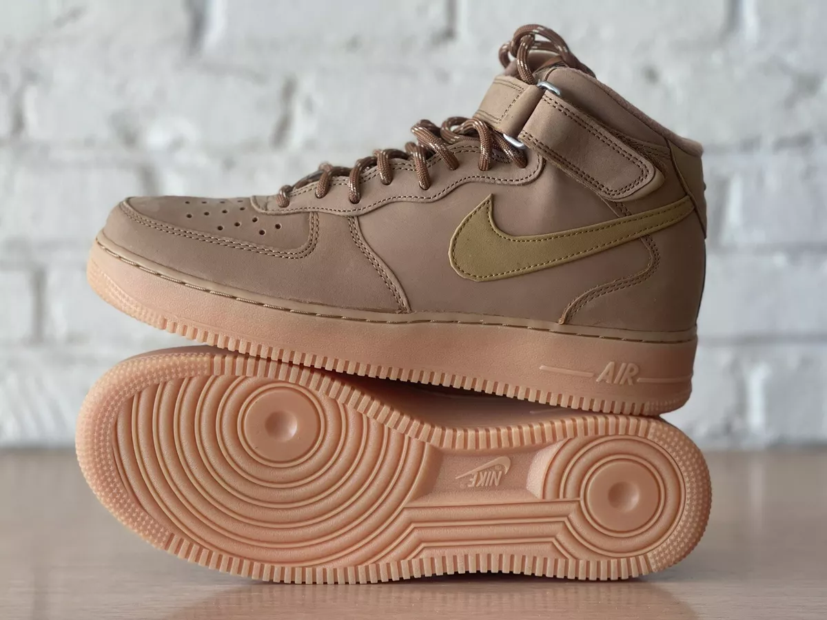 Nike Men Air Force 1 07 Wb (flax / wheat-gum light brown-black)