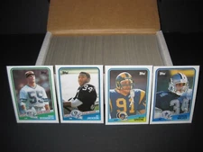 1988 TOPPS FOOTBALL CARDS You Pick #203-396 Complete your Set Hi Grade ExMt Mint
