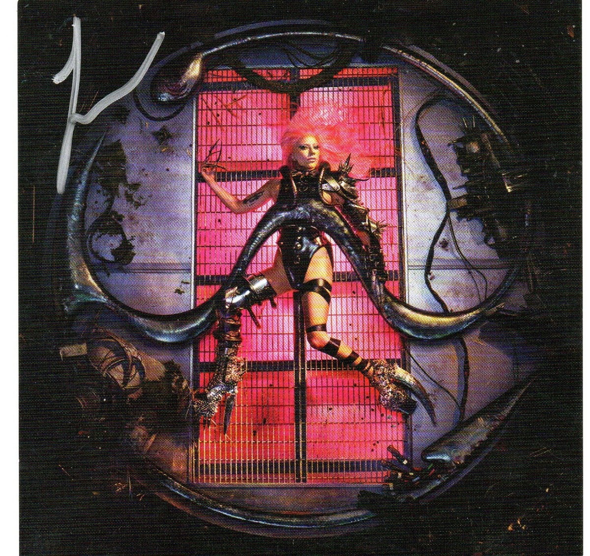 Lady Gaga クロマティカ CD 直筆サイン アートカード Lady Gaga Signed Chromatica CD Cover Art Card - Authentic+ 8X10