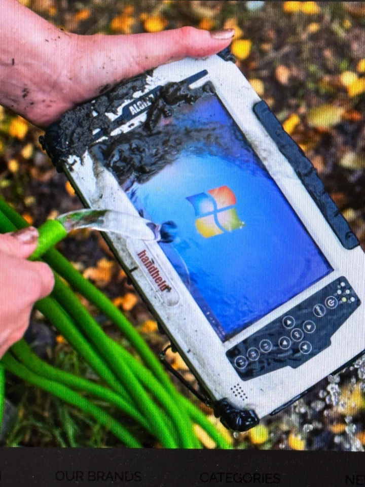 New HANDHELD ALGIZ 7 2 GB RAM/64 GB SSD W7 Docking Station Tablet Hardened PC - Image 2 of 4