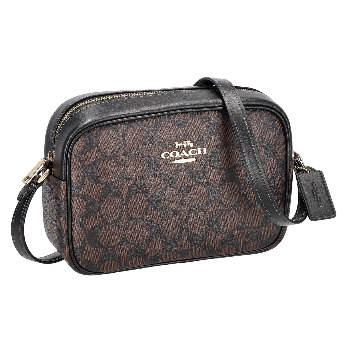 COACH コーチ バッグ カメラバッグ レザー ブラック F75818 COACH ショルダーバッグ カメラバッグ F75818 楽天市場】コーチ バッグ