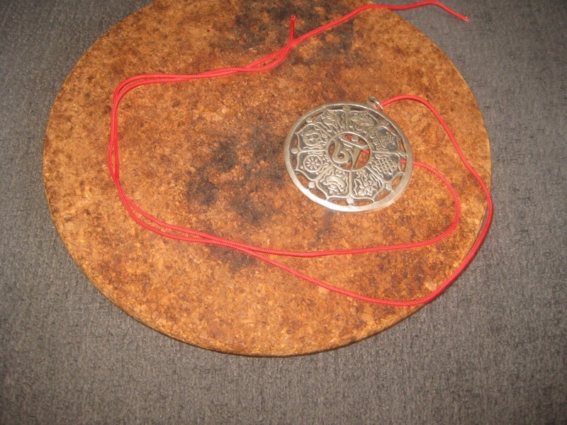 vintage TIBETAN buddhist OM and luvky