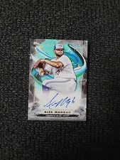 2023 Topps Inception Baseball Alex Manoah #BRES-AM Autograph Aqua 13/75 SC5098