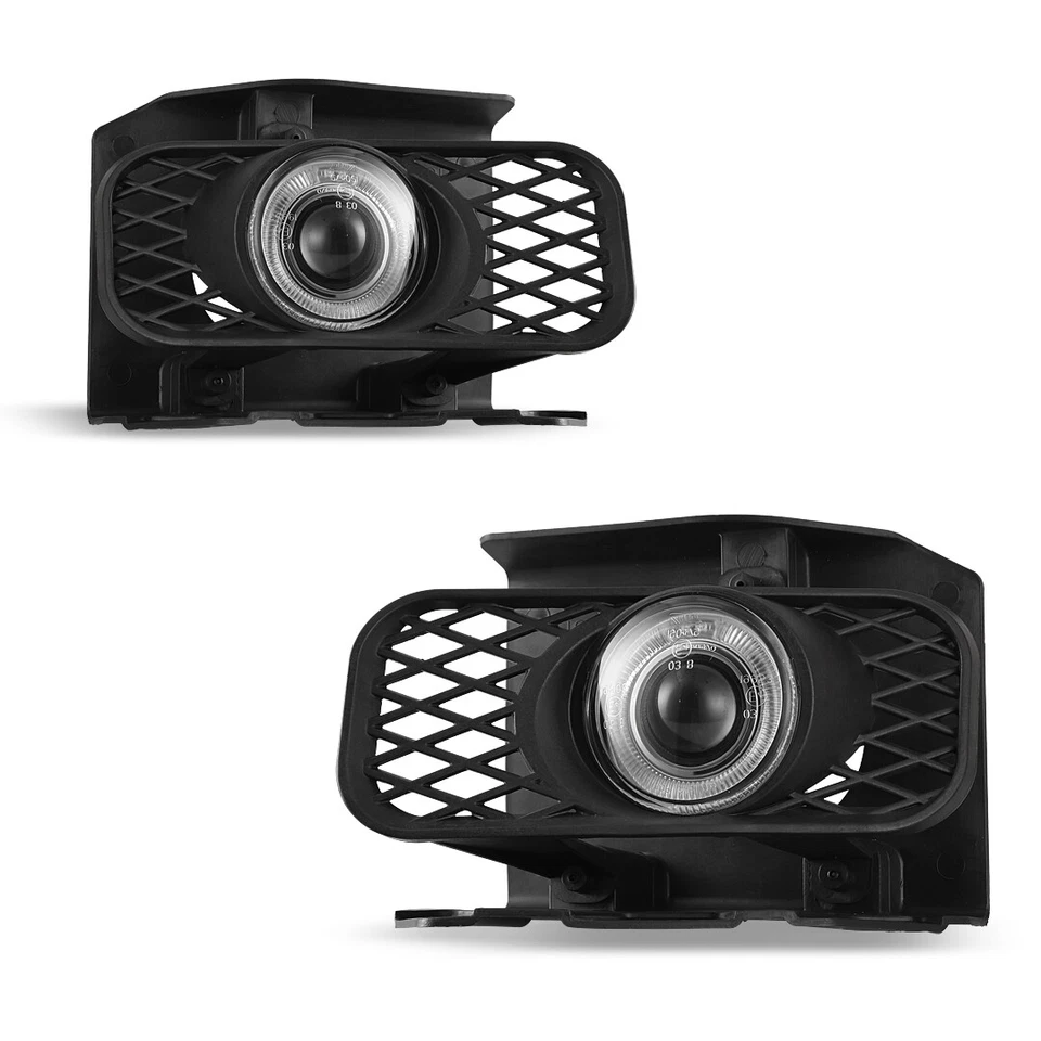 Par de luces antiniebla delanteras para parachoques de lentes transparentes para Ford Expedition 1999-2002 Foto 2 de 4