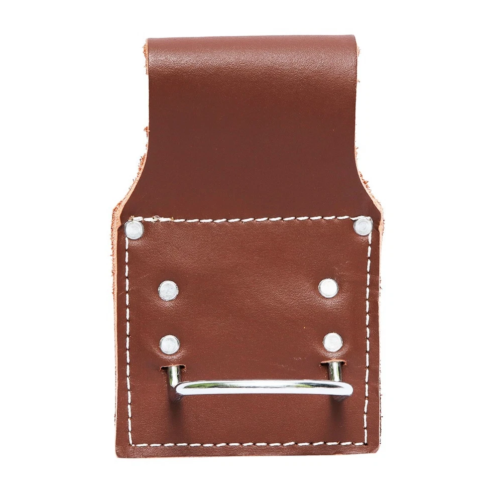 Leather And Nylon Tool Belts For Men Framer's Carpenter Electrician Leather Belt - Image 4 of 4