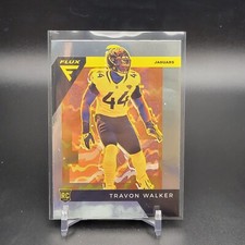 2022 Chronicles NFL Football TRAVON WALKER #FX-11 Flux Chrome Rookie RC Jaguars