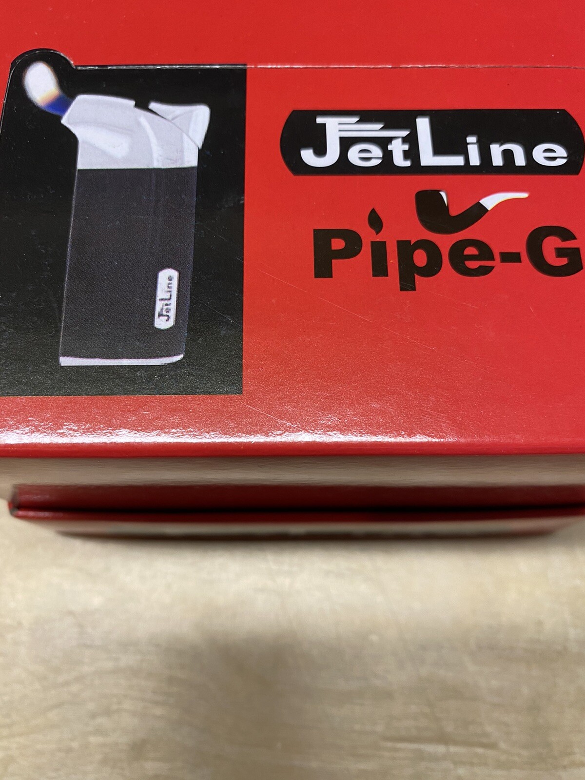 Jetline PipeG Soft Flame Pipe Lighter Black and Chrome New eBay