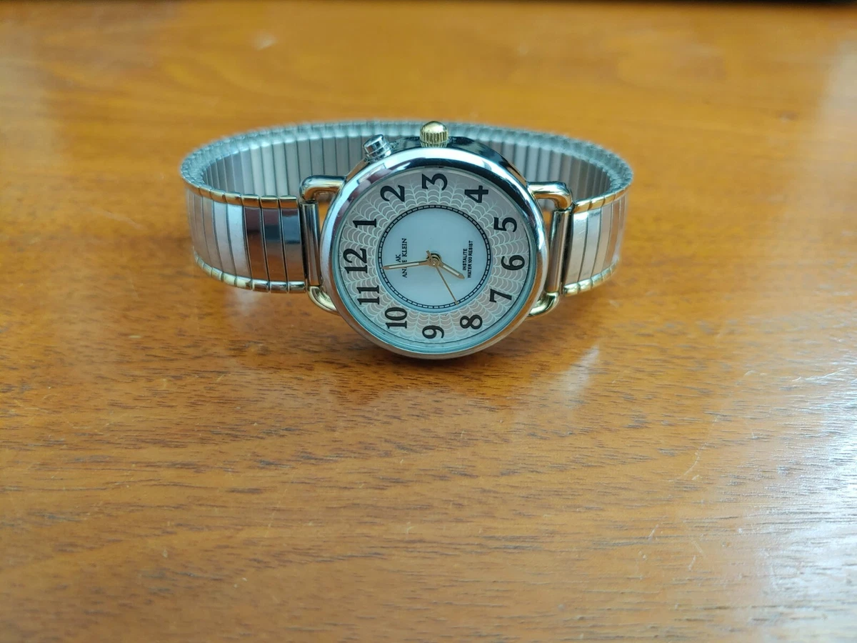 Anne Klein Ladies Instalite Watch Stainless Steel eBay
