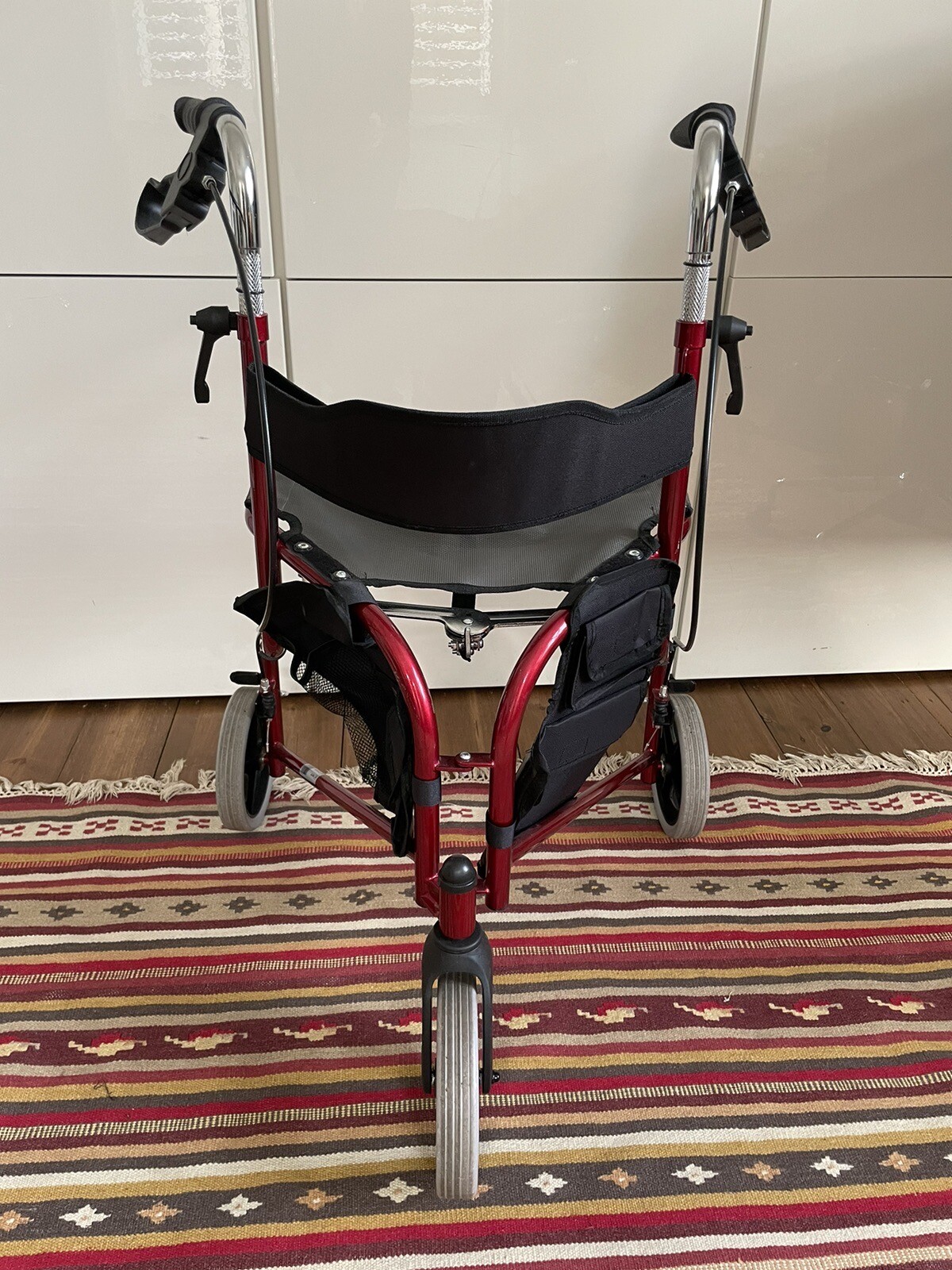 Ultralight Frame TriWalker 3 Wheels Walking Rollator Zimmer Walker