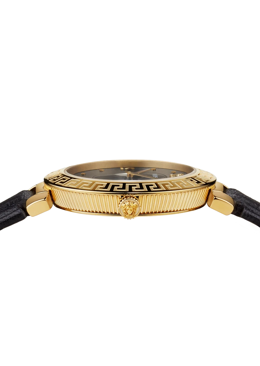 Versace black daphnis watch top