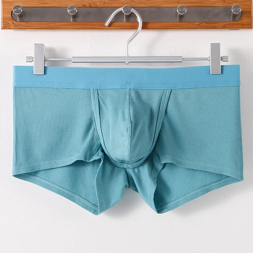 Mens Panties Breathable Boxer Brief Separate U Pouch Elastic Waistband Underwear - Bild 16 von 22