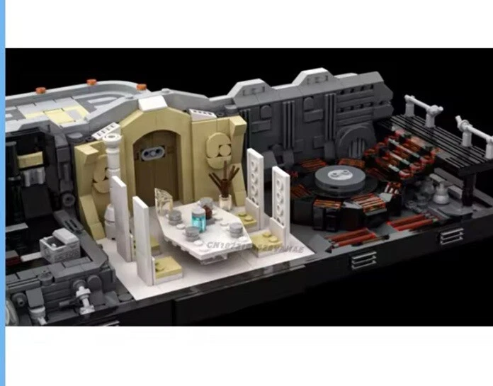 Custom Lego Cloud City Diorama MOC Build 1507PCS NEW Luke Skywalker Darth Vader - Image 3 of 4