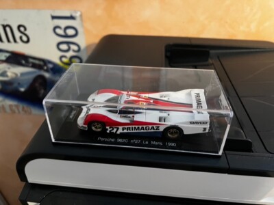 SPARK-MODEL S3412 Escala 1/43 | PORSCHE 962C TEAM SALAMIN PRIMAGAZ N 14 27th 24h LE MANS 1991 A