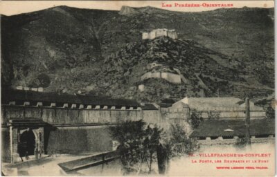 CPA VILLEFRANCHE-de-CONFLENT La Forte, Remparts (144421)