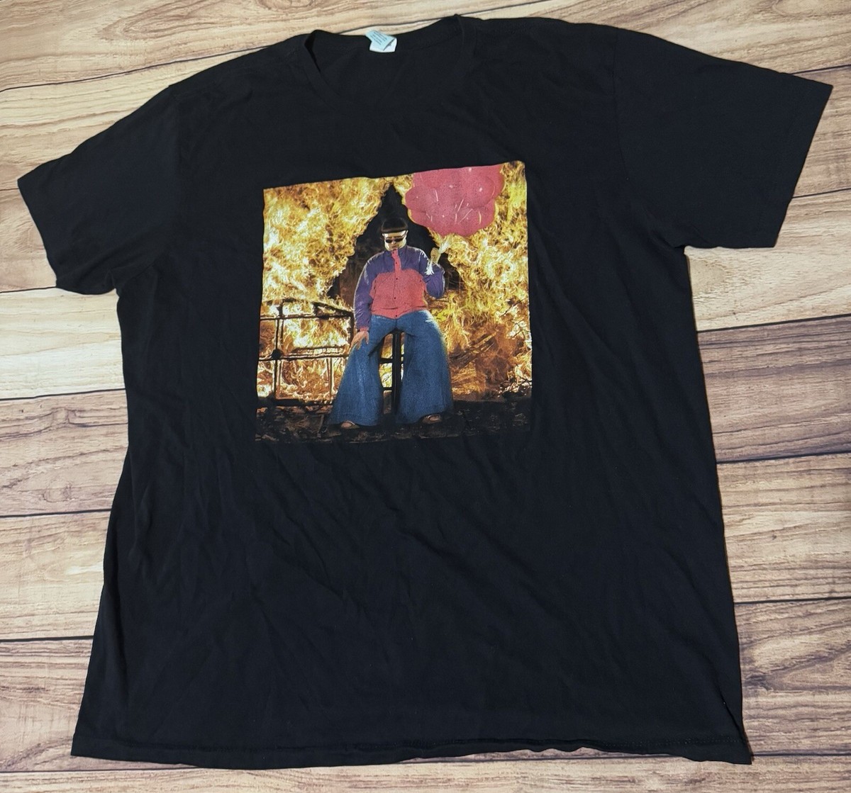 Oliver Tree Ugly is Beautiful Band Album Tour T Shirt Black Rare
