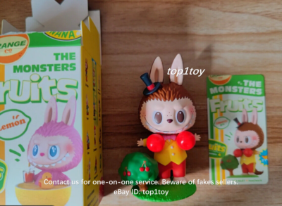 POP MART x HOW2WORK Labubu Fruit Cherry Mini Figure | eBay