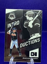 2021 Panini Mosaic Introductions Andrew Vaughn prizm baseball card INT2