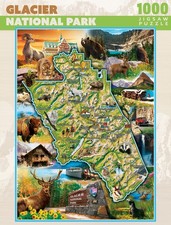 MasterPieces - Glacier National Park 1000 Piece Jigsaw Puzzle