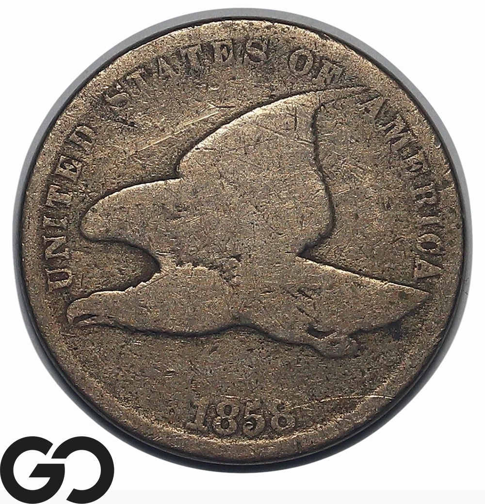 1858 飞鹰小美分硬币| eBay