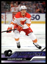 2023-24 Upper Deck Young Guns - Walker Duehr Rookie Calgary Flames #475