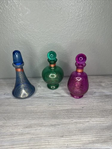 Vintage Lavorazione Arte T. Murano Made in Italy Pastel Swirl 6" Glass Vase