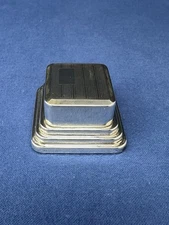 FORSTNER STERLING ART DECO RING BOX NO MONO