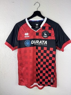 HARTLEPOOL UNITED 2022 2023 AWAY FOOTBALL SHIRT ERREA SIZE S ADULT