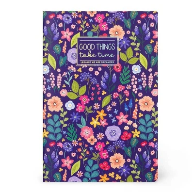 LEGAMI NOTIZBUCH LINIERT A5 FLOWERS BLUMEN NEU