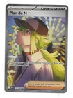 CARTE POKEMON DRESSEUR PLAN DE N 170/086 SERIE ECARLATE ET VIOLET FOUDRE NOIRE