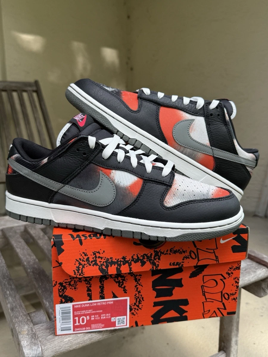 Nike Dunk Low Graffiti Pack - Black Red for Sale | Authenticity