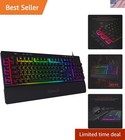 Compact K512 RGB Backlit Gaming Keyboard with 6 Macro Keys – Ultimate Control