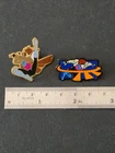 Vintage Gambit enamel pins 1993 1994 X-Men Marvel Comics