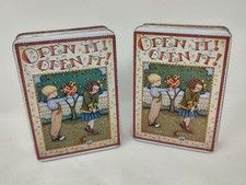 Choice Of One 1988 Mary Engelbreit Open It Valentine Tin  7-1/2" x 6" x 2-1/4"