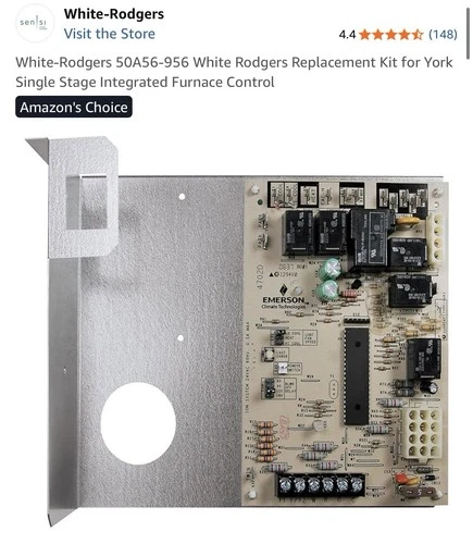 GENUINE White-Rodgers, Emerson 50A56-956 Furnace Board, or York Furnace Systems