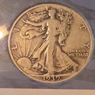 1939 Liberty Walking Half Dollar Silver 50C Circulated US Coin