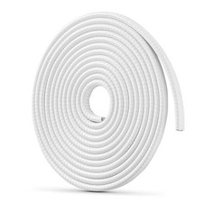 Car Door Edge Guards 16Ft 5M Automotive Door Entry Guard U Shape 16 ft White