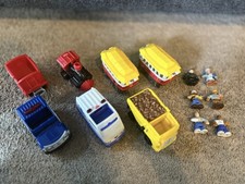 GeoTrax Fisher Price Push Trains And Light And Sound Effect Vehicles